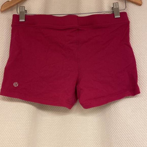 Hot Pink LuLuLemon Shorts - Picture 2 of 3